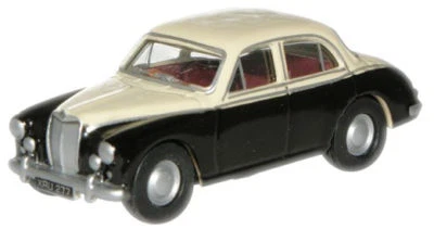 Oxford 76MGZ004 Mgzb Berlina Avorio/Nero 1/76 IN Scatola T48 Post - Immagine 1 di 4
