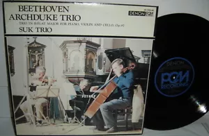 JOSEF SUK Trio Beethoven Archduke Op. 97 Denon Japan 1975 Jan Panenka ox7035nd - Picture 1 of 1