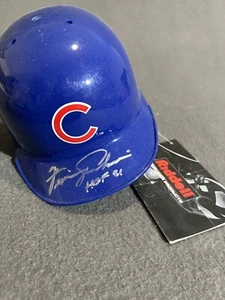 Fergie Jenkins Autographed Chicago Cubs Mini Batting Helmet - HOF 81 Inscription - Picture 1 of 5