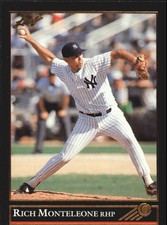 1992 Leaf Black Gold #352 Rich Monteleone