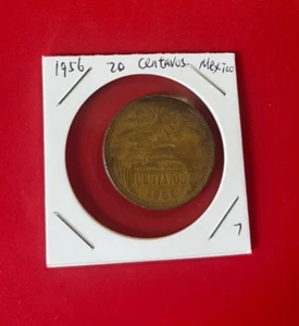 1956 20 CENTAVOS MEXICO COIN - NICE WORLD COIN !!! - Picture 1 of 2