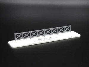 H0 Geländer (4) - Silber - Gesamtlänge 100cm - Bild 1 von 3