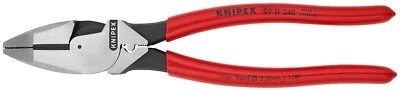 Knipex High Leverage Lineman's Pliers 9.5" 09 11 240 - Image 1 of 3