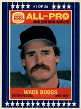A9165- 1987 Burger King All-Pro BB Card #s 1-20 -You Pick- 10+ FREE US SHIP