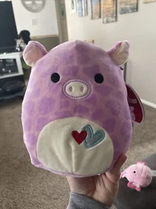 7" Pammy Squishmallow lila Schwein - Bild 1 von 3