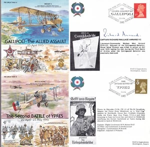 RAF DER GROSSE KRIEG INKL. SIGNIERT VON RICHARD ANNAND VC, THOE RITTER 61 COVER - Bild 1 von 20