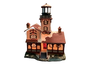 2002 Vittoriano Natale Vittoriano Villaggio Vittoriano Illuminato Hartford Inlet Faro - Foto 1 di 1