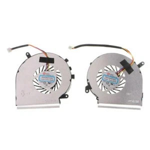 1Pair 4Pins Cooler Cooling Fan for MSI GE62VR GP62MVR GL62M Laptop CPU GPU - Afbeelding 1 van 11