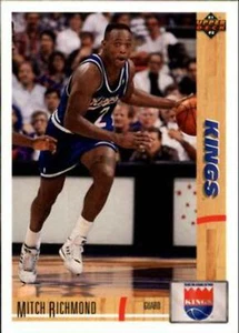 #490 Mitch Richmond - Sacramento Kings - 1991-92 Upper Deck Basketball - Picture 1 of 1
