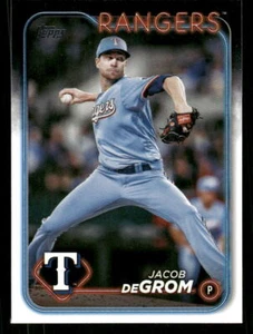 2024 Topps #171 Jacob deGrom Texas Rangers - Picture 1 of 2