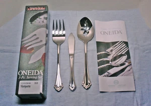 Oneida Marquette 18/8 Stainless Steel 3 piece Serving Set PRICE REDUCED - Picture 1 of 1