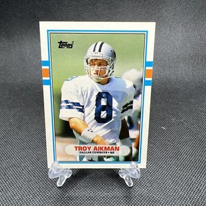 1989 Topps Traded #70T Troy Aikman RC Rookie Dallas Cowboys