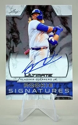 Vladimir Guerrero Jr. 2019 Leaf Ultimate #RS-VG1 Rookie Signatures Auto RC - Image 1 of 2