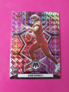 2022 Sam Howell RC Rookie Mosaic Panini #274 - Washington - Pink Camo Prizm - Picture 1 of 2