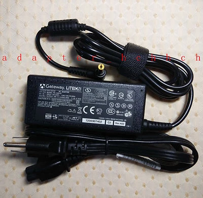 Original 65W AC Adapter for Gateway NV570P09u NV570P17u,NV570P08u,NV53 NV78 NV79 - Image 1 of 3