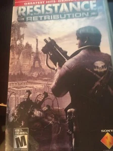 Resistance: Retribution Sony PSP Playstation Case and artwork only NO GAME - Picture 1 of 3