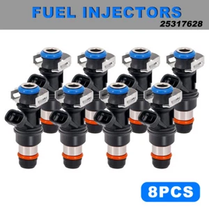 8Pcs Original Fuel Injectors For 99-07 Chevy Silverado GMC 4.8/5.3/6.0L 25317628 - Picture 1 of 10