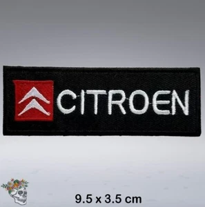 Citroen Patch Iron Sew On Clothes Embroidered Badge - Picture 1 of 1