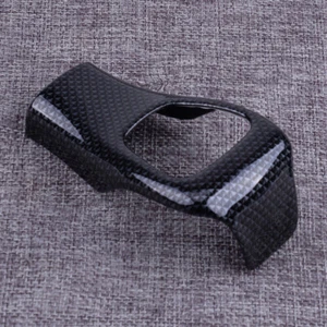 Carbon Fiber Black Gear Lever Shift Knob Cover fit for Jeep Renegade ABS - Picture 1 of 3