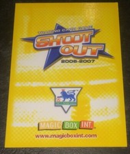 Shoot Out Cards 2006/07  - (Teams E-N) VARIOUS CARDS - Yellow Backs