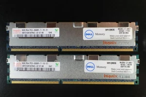 16GB 8GBx2 SERVER MEMORY HYNIX HMT31GR7AFR4C-G7 2Rx4 PC3-8500R-7-10-E1`ECC SERVR - Photo 1/6