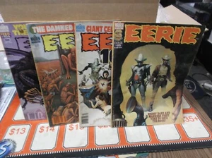 LOT OF 4 WARREN MAGAZINES EERIE #85, #100, #103, #104 - Imagen 1 de 7
