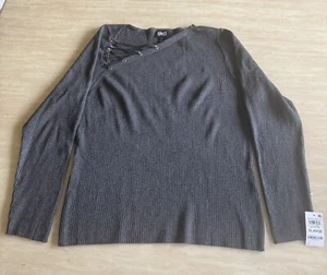 Ladies INC Grey Sweater Top - Picture 1 of 3