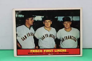 1961 Topps #383 Frisco First Liners San Francisco Giants - Bild 1 von 2