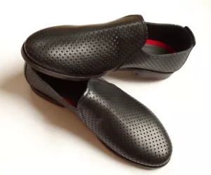 Nuove scarpe da uomo GIOVANNI CONTI $723 taglia 9,5 M US (EUR 41M) nere Made in Italy - Foto 1 di 6