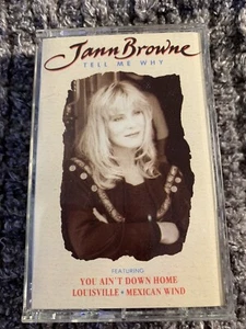 Jann Browne: Tell Me Why (Cassette, 1990, Curb) - Picture 1 of 2