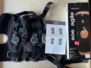 BREG Knee Brace Crossover FC STD ROM Tritech Size Large RK420007 PRE-OWNED w/Box - Picture 1 of 16