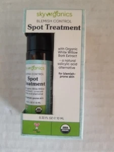 Sky Organics Blemish Control Spot Treatment .33 fl. oz. / 10ml - NEW - Picture 1 of 4