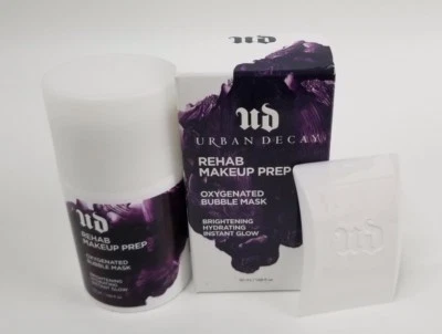 Authentic Urban Decay OXYGENATED BUBBLE MASK glow hydrating rehab makeup prep UD - Image 1 of 3