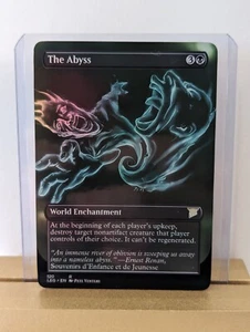 The Abyss Foil Custom sticker on bulk MTG Commander - Picture 1 of 2