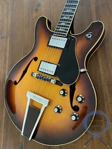 Yamaha SA60, Sunburst, 1974 Vintage, OHSC, “335” style, Semi Hollow Body - Picture 1 of 24