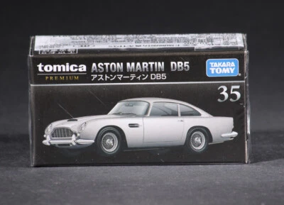 Takara Tomy Tomica 35 PREMIUM ASTON MARTIN DB5 Mini Diecast Car - Image 1 of 4