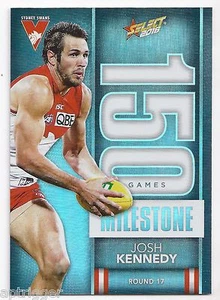 2016 Select Footy Stars Milestone (MG76) Josh KENNEDY Sydney - Picture 1 of 1