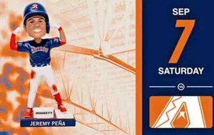 Houston Astros Jeremy Pena Flex Bobblehead SGA 9/7/24 - Picture 1 of 4