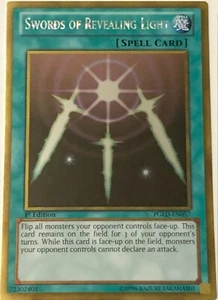 NM Yugioh Swords of Revealing Light PGLD-EN057 Gold Rare 1st Edition - Picture 1 of 1