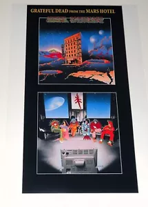Grateful Dead Jerry Garcia / Bob Weir From the Mars Hotel 1974 Poster 19" x 13" - Picture 1 of 2