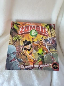 Zombie 15' Board Game: 15 Minutes to Survive!!! Real Time Game Iello Games - Picture 1 of 3