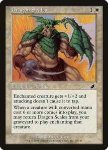(3x) DRAGON SCALES - Scourge – MTG Magic the Gathering Card - Common - Picture 1 of 5