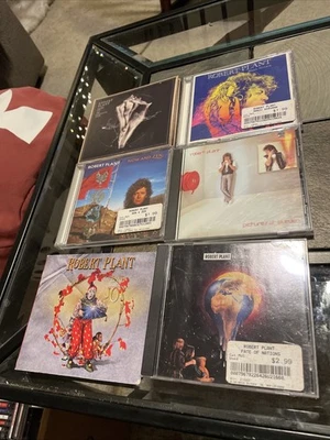 Lot of 6 CDs Robert Plant Now and Zen Manic Nirvana Joy Fate Of Nations Lullaby Foto 1 de 4