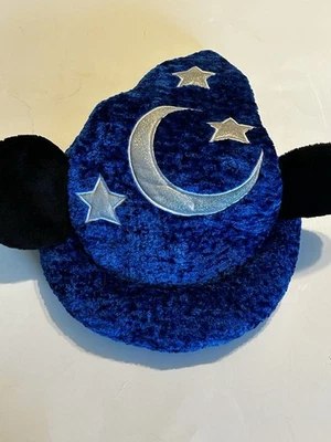 Disney Parks Exclusive Fantasia Mickey Mouse Ears Sorcerer Hat Plush Adult USA - Image 1 of 4