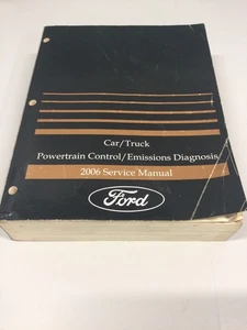 2006 Ford Powertrain Control/Emissions Diagnosis Car/Truck Service Manual - Picture 1 of 7