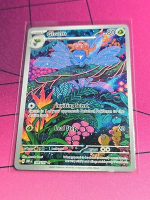 Gloom # 198/197 Obsidian Flames Illustration Rare Holo Pokemon TCG Card - Image 1 of 2