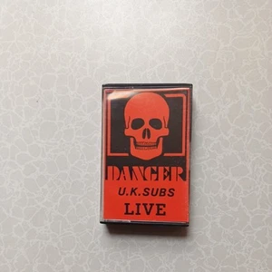 UK SUBS LIVE AT GOSSIPS Ltd edn Numbered 624/4000 UK Cassette Single - Picture 1 of 3