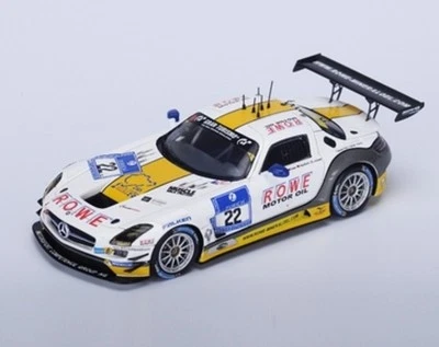 1:43 Spark Mercedes Benz Sls Amg Gt3 Rowe #22 24H Nurburgring 2015 Engel SG192 M - Immagine 1 di 2