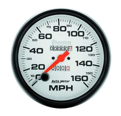 Auto Meter 5in Phantom Speedometer 160mph - Image 1 of 3