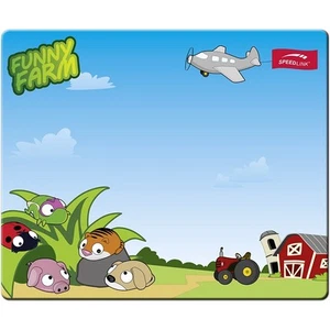 Tapis de souris en soie Speedlink drôle ferme tapis de souris motif ferme enfants 1,5 mm d'épaisseur - Photo 1/2
